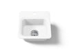 KOHLER K-6579-1 Northland 15" top-mount single-bowl bar sink, white