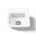 KOHLER K-6579-2 Northland 15" top-mount single-bowl bar sink, white
