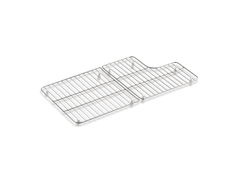 KOHLER K-6639 Steel sink racks for 36" Whitehaven, stainless steel