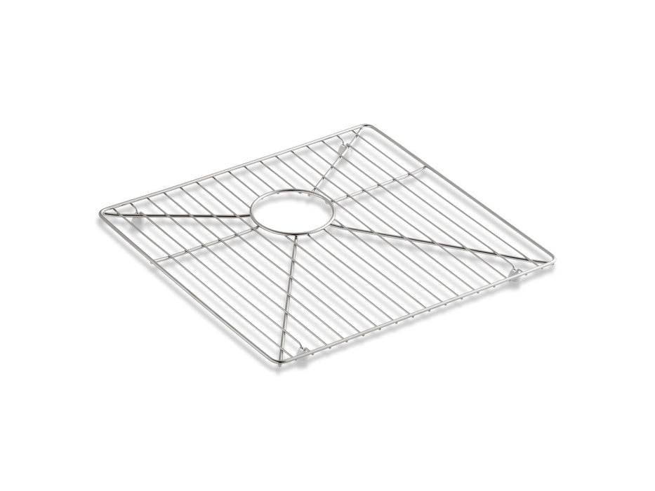 KOHLER K-6646 Strive|Vault Stainless steel sink rack for left bowl, 16-15/16" x 15-15/16"