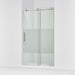 KOHLER K-701695-G81 Composed 78" H sliding shower door with 3/8"-thick glass, anodized brushed nickel