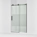 KOHLER K-701695-G81 Composed 78" H sliding shower door with 3/8"-thick glass, matte black