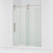 KOHLER K-701724-10L Artifacts 80-7/8" H sliding shower door with 3/8"-thick glass, vibrant brushed nickel