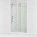 KOHLER K-701726-10L Artifacts 80-7/8" H sliding shower door with 3/8"-thick glass, vibrant brushed nickel