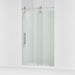 KOHLER K-701727-10L Artifacts 80-7/8" H sliding shower door with 3/8"-thick glass, vibrant polished nickel