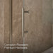 KOHLER K-702253-10L Rely 62-1/2" H sliding bath door with 3/8"-thick glass, anodized brushed nickel - view 5