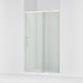 KOHLER K-702254-10L Rely 77" H sliding shower door with 3/8"-thick glass, bright polished silver