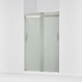 KOHLER K-706008-D3 Levity Sliding shower door, 74" H x 43-5/8 - 47-5/8" W, with 1/4" thick Frosted glass, matte nickel