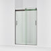 KOHLER K-706008-L Levity Sliding shower door, 74" H x 43-5/8 - 47-5/8" W, with 1/4" thick Crystal Clear glass, anodized...