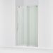 KOHLER K-706080-L Composed Sliding shower door, 78" H x 44-5/8 - 47-7/8" W, with 3/8" thick Crystal Clear glass, bright...