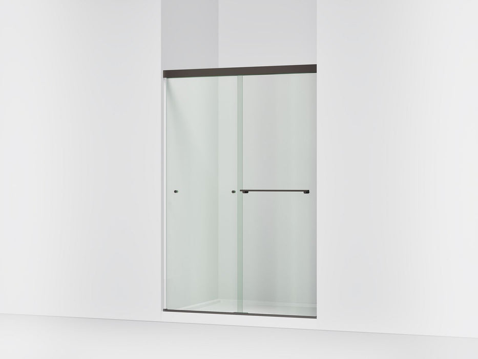 KOHLER K-707101-L Revel Sliding shower door, 70" H x 44-5/8 - 47-5/8" W, with 5/16" thick Crystal Clear glass