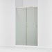 KOHLER K-707106-D3 Revel Sliding shower door, 76" H x 44-5/8 - 47-5/8" W, with 5/16" thick Frosted glass, anodized...