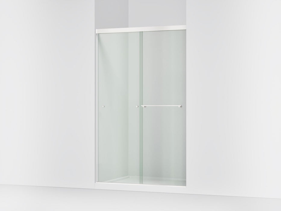 KOHLER K-707106-L Revel Sliding shower door, 76" H x 44-5/8 - 47-5/8" W, with 5/16" thick Crystal Clear glass