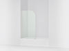 KOHLER K-707205-L Aerie 32" bath screen, bright polished silver