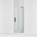 KOHLER K-707500-L Revel Pivot shower door, 70" H x 27-5/16 - 31-1/8" W, with 1/4" thick Crystal Clear glass, anodized...