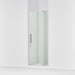 KOHLER K-707516-L Revel Pivot shower door, 74" H x 31-1/8 - 36" W, with 5/16" thick Crystal Clear glass, anodized brushed...