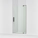 KOHLER K-707536-L Revel Pivot shower door, 74" H x 35-1/8 - 40" W, with 5/16" thick Crystal Clear glass, anodized dark bronze