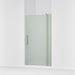 KOHLER K-707541-D3 Revel Pivot shower door, 70" H x 39-1/8 - 44" W, with 5/16" thick Frosted glass, anodized brushed nickel