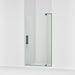 KOHLER K-707541-L Revel Pivot shower door, 70" H x 39-1/8 - 44" W, with 5/16" thick Crystal Clear glass, anodized dark bronze