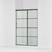 KOHLER K-707606-6G79 Elate Sliding shower door, 70-1/2" H x 44-1/4 - 47-5/8" W, with 1/4" thick Crystal Clear glass with...