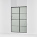 KOHLER K-707607-6G80 Elate Sliding shower door, 70-1/2" H x 50-1/4 - 53-5/8" W, with 1/4" thick Frosted glass with...