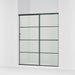 KOHLER K-707608-6G79 Elate Sliding shower door, 70-1/2" H x 56-1/4 - 59-5/8" W, with 1/4" thick Crystal Clear glass with...