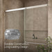 KOHLER K-707608-6L Elate Sliding shower door, 70-1/2" H x 56-1/4 - 59-5/8" W, with 1/4" thick Crystal Clear glass, bright...