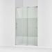 KOHLER K-707613-8G81 Elate Sliding shower door, 75-1/2" H x 44-1/4 - 47-5/8" W, with heavy 5/16" thick Crystal Clear...