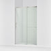 KOHLER K-707613-8L Elate Sliding shower door, 75-1/2" H x 44-1/4 - 47-5/8" W, with heavy 5/16" thick Crystal Clear glass,...