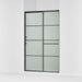 KOHLER K-707614-8G80 Elate Sliding shower door, 75-1/2" H x 50-1/4 - 53-5/8" W, with heavy 5/16" thick Frosted glass with...