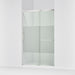 KOHLER K-707614-8G81 Elate Sliding shower door, 75-1/2" H x 50-1/4 - 53-5/8" W, with heavy 5/16" thick Crystal Clear...