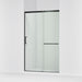 KOHLER K-707614-8L Elate Sliding shower door, 75-1/2" H x 50-1/4 - 53-5/8" W, with heavy 5/16" thick Crystal Clear glass,...