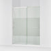 KOHLER K-707615-8G81 Elate Sliding shower door, 75-1/2" H x 56-1/4 - 59-5/8" W, with heavy 5/16" thick Crystal Clear...