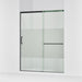 KOHLER K-707616-8G81 Elate Sliding shower door, 75-1/2" H x 62-1/4 - 65-5/8" W with heavy 5/16" thick Crystal Clear glass...