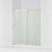 KOHLER K-707616-8L Elate Sliding shower door, 75-1/2" H x 62-1/4 - 65-5/8" W, with heavy 5/16" thick Crystal Clear glass,...