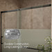 KOHLER K-707617-8G81 Elate Sliding shower door, 75-1/2" H x 68-1/4 - 71-5/8" W, with heavy 5/16" thick Crystal Clear...