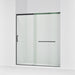 KOHLER K-707617-8L Elate Sliding shower door, 75-1/2" H x 68-1/4 - 71-5/8" W, with heavy 5/16" thick Crystal Clear glass,...