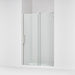 KOHLER K-707622-8L Echelon Sliding shower door, 71-3/4" H x 43-3/4 - 47-3/4" W, with 5/16" thick Crystal Clear glass,...