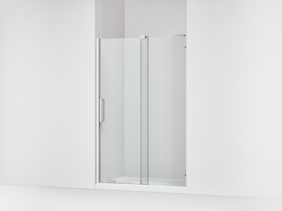 KOHLER K-707622-8L Echelon Sliding shower door, 71-3/4" H x 43-3/4 - 47-3/4" W, with 5/16" thick Crystal Clear glass,...