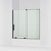 KOHLER K-707623-8L Echelon Sliding bath door, 58-1/4" H x 55-3/4 - 59-3/4" W, with 5/16" thick Crystal Clear glass, matte...