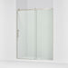 KOHLER K-709079-10L Rely 77" H sliding shower door with 3/8"-thick glass, anodized brushed nickel