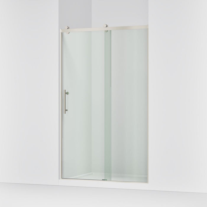 KOHLER K-709080-10L Rely 77" H sliding shower door with 3/8"-thick glass, anodized brushed nickel - view 5