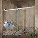 KOHLER K-709081-10L Rely 77" H sliding shower door with 3/8"-thick glass, anodized brushed nickel - view 2