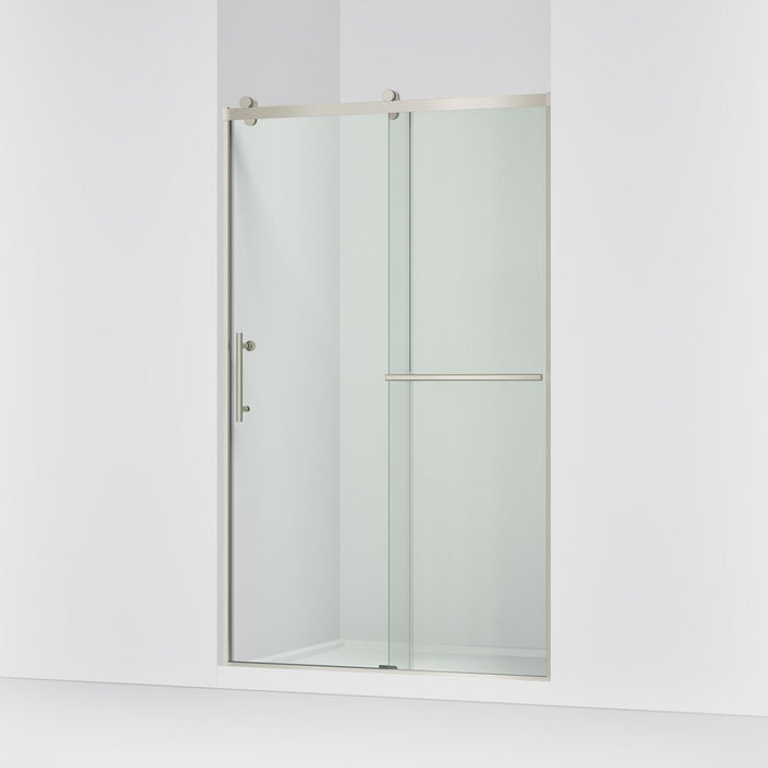 KOHLER K-709082-10L Rely 77" H sliding shower door with 3/8"-thick glass, anodized brushed nickel - view 4