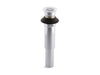 KOHLER K-7107 Decorative grid drain without overflow, polished chrome