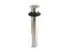 KOHLER K-7108 Decorative grid drain without overflow, vibrant polished nickel