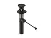 KOHLER K-7114-A Premier pop-up drain, exposed, with overflow, matte black