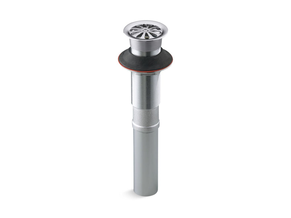 KOHLER K-7129 Bathroom sink grid drain without overflow, polished chrome