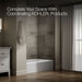 KOHLER K-713 Villager 60" x 34-1/4" alcove bath, left drain, white - view 3