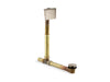 KOHLER K-7169-AF Tea-for-Two Clearflo 1-1/2" adjustable pop-up drain, vibrant brushed bronze